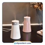 دستگاه بخور سرد همراه با پنکه و چراغ LED برند Baseus - Image 2